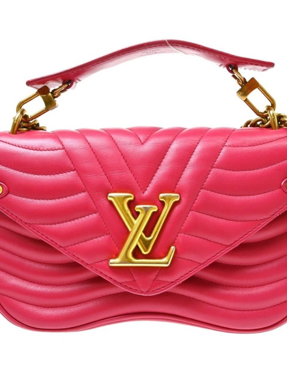 Best07 Louis Vuitton Calfskin Wave MM 2way Handbag M55020 NZ2198 RQ03566